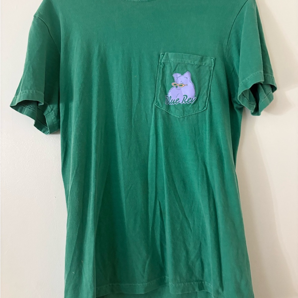 Alvvays blue rev shirt